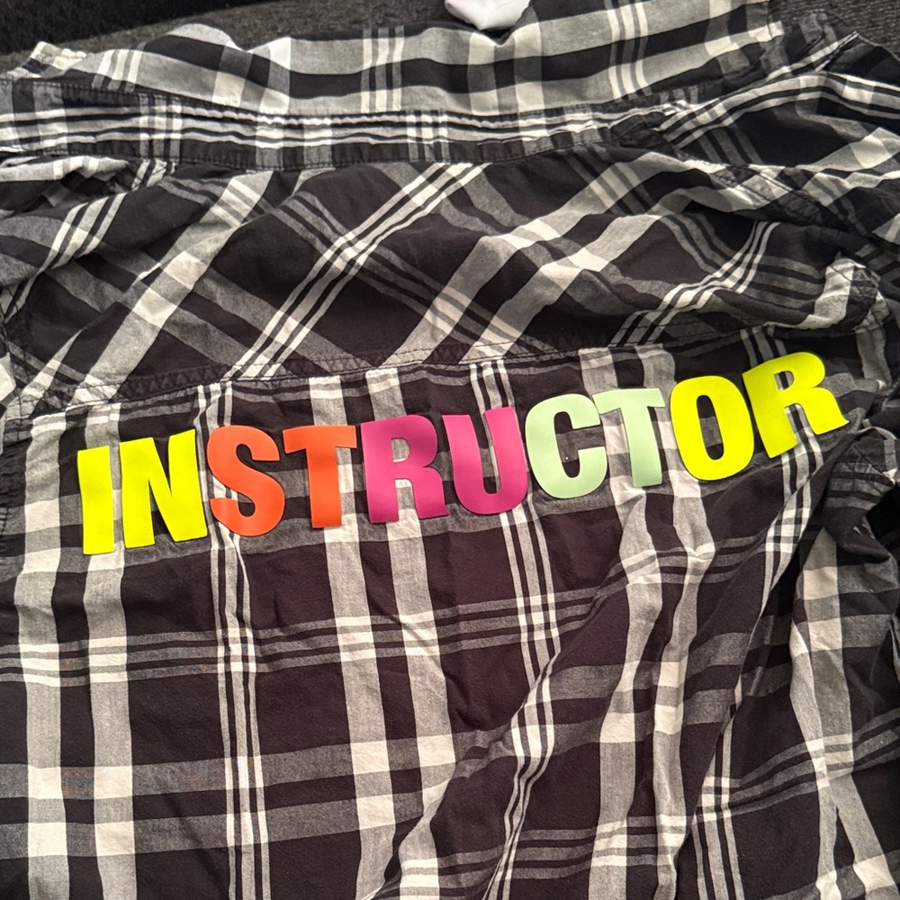 Zumba Fitness flannel used